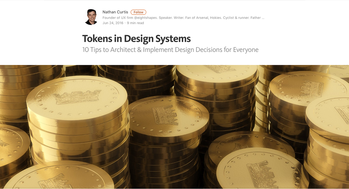 Component-level Design Tokens: are they worth it?, by Nate Baldwin
